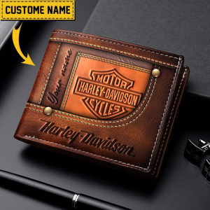 Harley Davidson NNHD0091 Leather Wallet