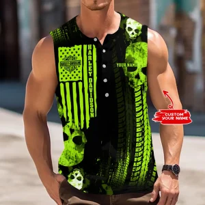 Harley Davidson Custom 3D Printed Men Tank Top Shirt Limited Edition 2025 VDTTS032