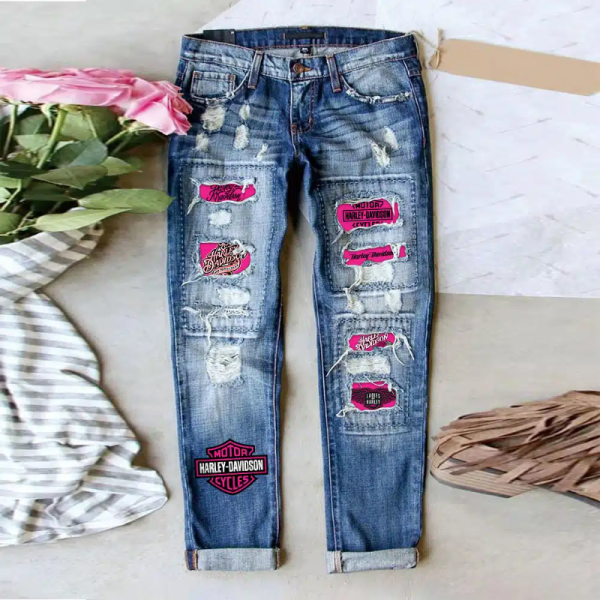 Harley Davidson XGWOT01633 Jean Pants - Image 2