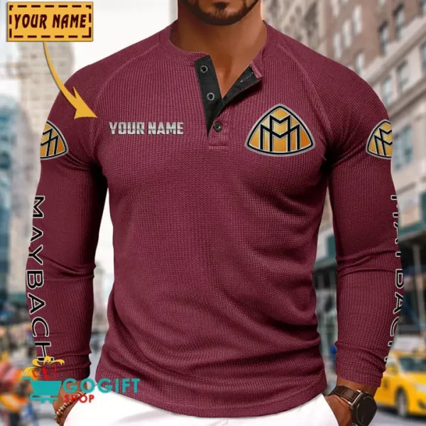Maybach Men's Fashion Sports Slimming Top NTHSC099 - Image 4