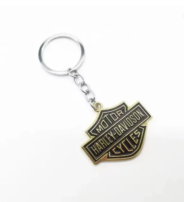 Metal Motorcycle LOGO Key Ring Keyring For Harley Davidson Softail Sportster VRSC Touring X48 883 1200 Street Glide Accessories - Image 2
