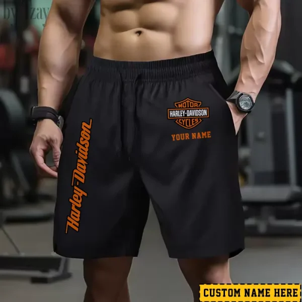 Harley Davidson Men Short Badminton Competition Sport Shoets style 2025 CSBMBSS002
