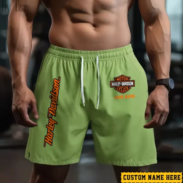 Harley Davidson Men Short Badminton Competition Sport Shoets style 2025 CSBMBSS002 - Image 2