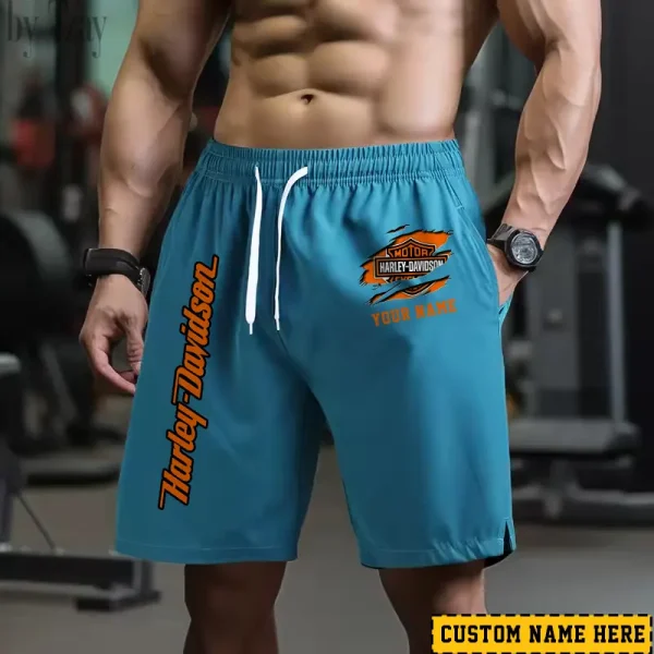 Harley Davidson Men Short Badminton Competition Sport Shoets style 2025 CSBMBSS005