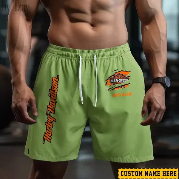 Harley Davidson Men Short Badminton Competition Sport Shoets style 2025 CSBMBSS005 - Image 3