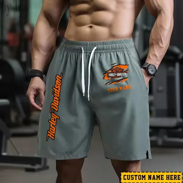 Harley Davidson Men Short Badminton Competition Sport Shoets style 2025 CSBMBSS005 - Image 4