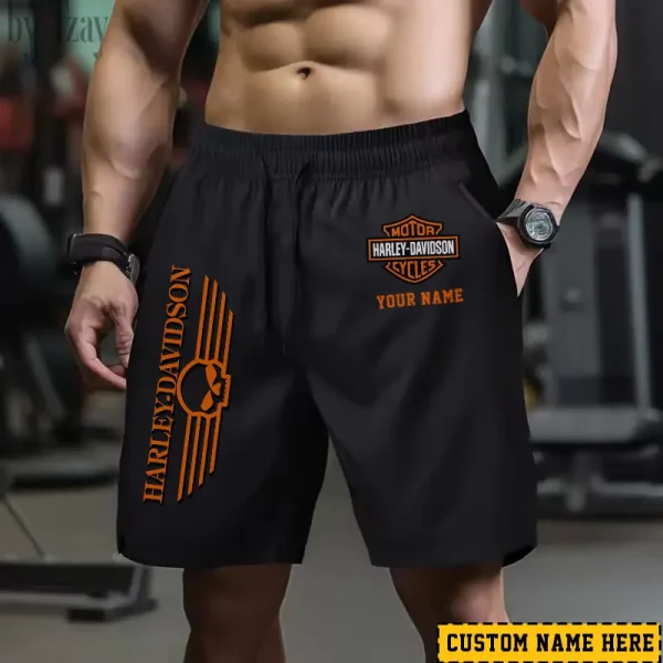 Harley Davidson Men Short Badminton Competition Sport Shoets style 2025 CSBMBSS008