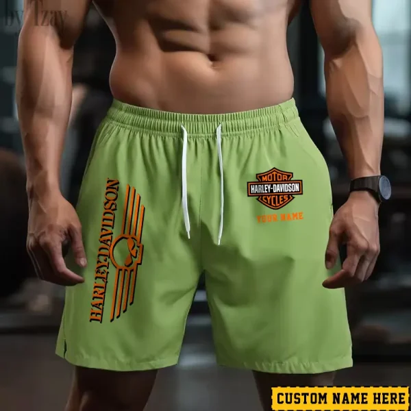 Harley Davidson Men Short Badminton Competition Sport Shoets style 2025 CSBMBSS008 - Image 2