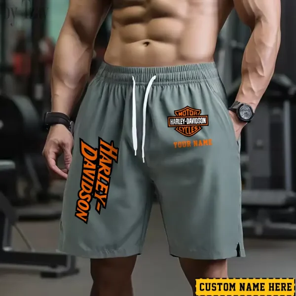 Harley Davidson Men Short Badminton Competition Sport Shoets style 2025 CSBMBSS009