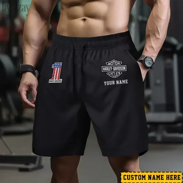 Harley Davidson Men Short Badminton Competition Sport Shoets style 2025 CSBMBSS011