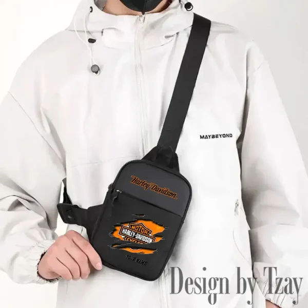 Harley Davidson Fabric Chest Bag CBSFCB001
