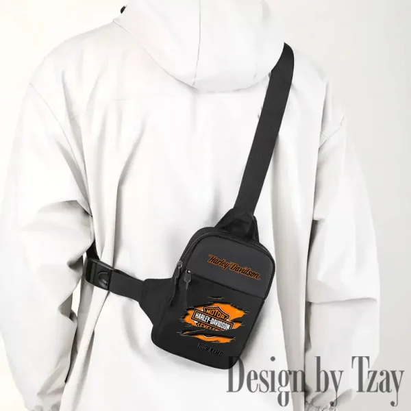 Harley Davidson Fabric Chest Bag CBSFCB001 - Image 2