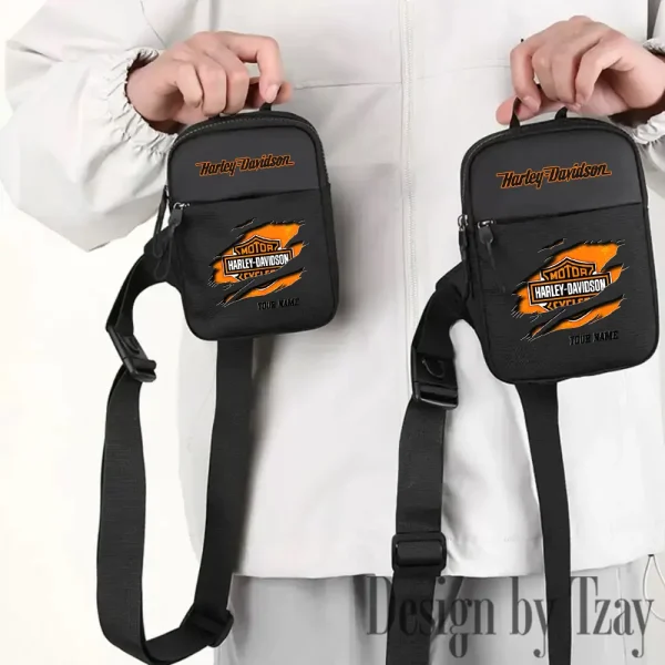 Harley Davidson Fabric Chest Bag CBSFCB001 - Image 3