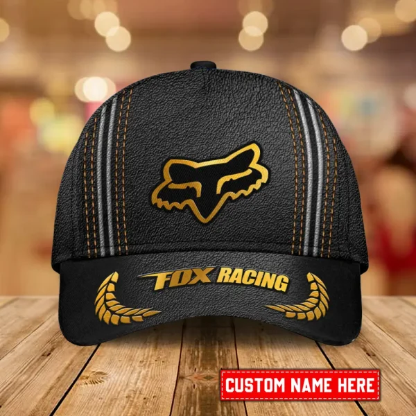 Fox Racing Leather Cap Gift For Fan CBSLCGFFN001