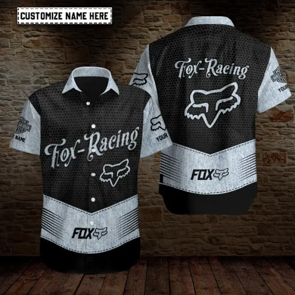 Fox Racing Casual Button Men Shirt Trending 2025 HDBS118