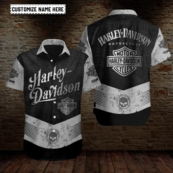 Harley Davidson Casual Button Men Shirt Trending 2025 HDBS119