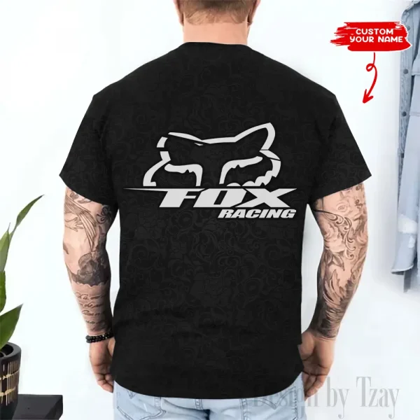 Fox Racing Custom 3D Printed T-shirt Trending 2025 VDTS313 - Image 2