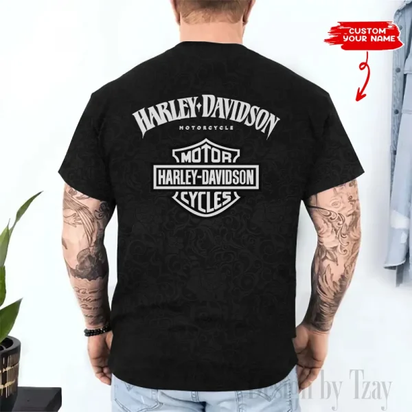 Harley Davidson Custom 3D Printed T-shirt Trending 2025 VDTS315 - Image 2