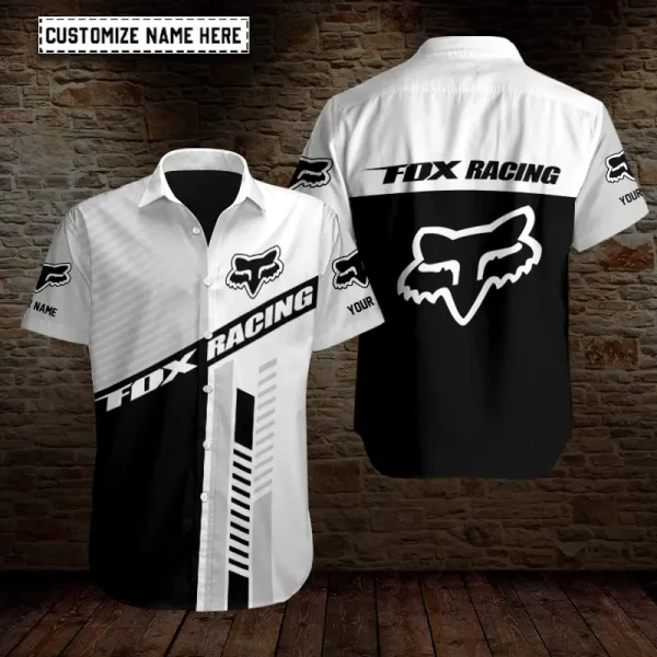 Fox Racing Casual Button Men Shirt Trending 2025 HDBS124