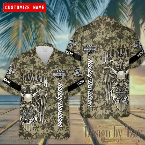 Harley Davidson Summer Hawaii Shirt Trending 2025 VDHWS133
