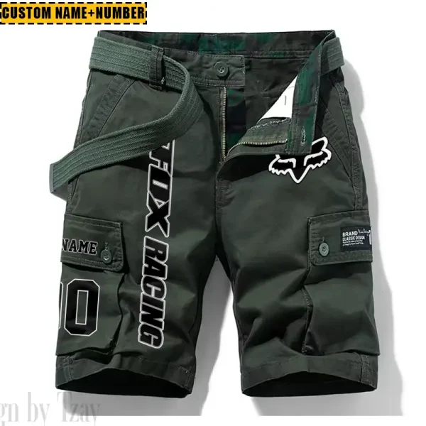 Fox Racing New Summer Army Tactical Cargo Shorts Style 2025 CSBNSM008 - Image 4