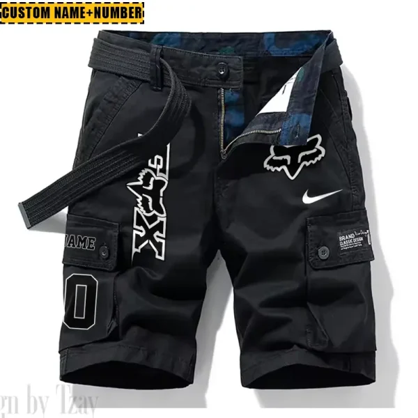 Fox Racing New Summer Army Tactical Cargo Shorts Style 2025 CSBNSM009 - Image 2