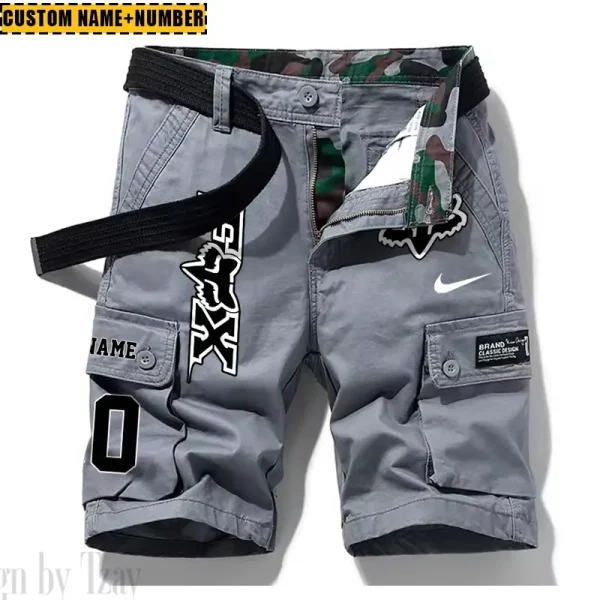 Fox Racing New Summer Army Tactical Cargo Shorts Style 2025 CSBNSM009