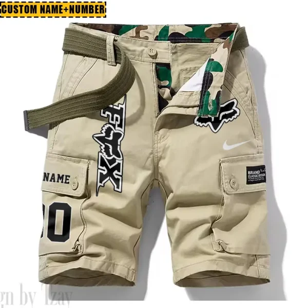 Fox Racing New Summer Army Tactical Cargo Shorts Style 2025 CSBNSM009 - Image 5