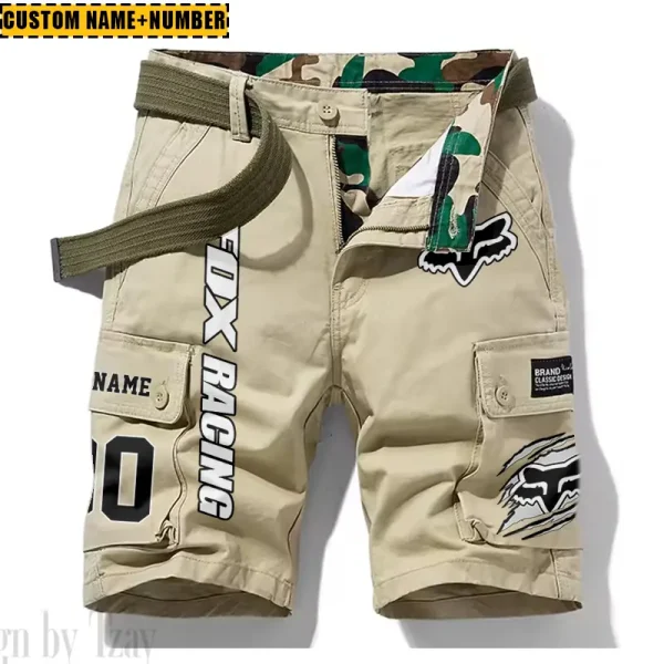 Fox Racing New Summer Army Tactical Cargo Shorts Style 2025 CSBNSM010 - Image 2