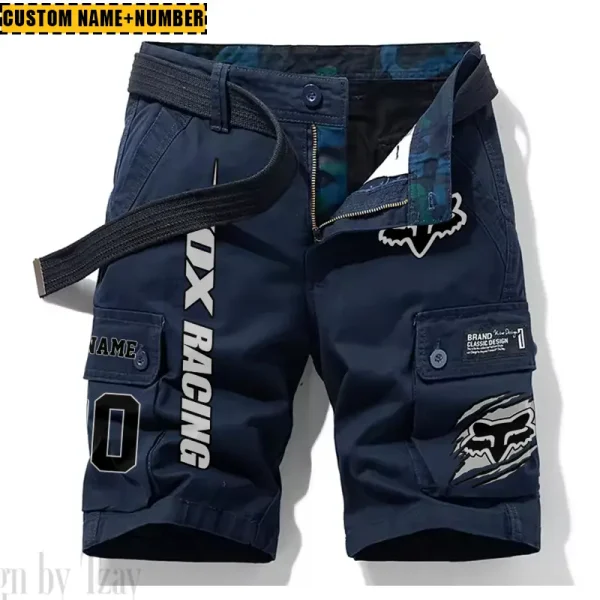 Fox Racing New Summer Army Tactical Cargo Shorts Style 2025 CSBNSM010 - Image 3