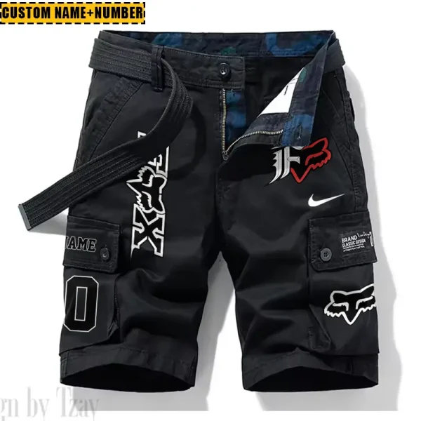Fox Racing New Summer Army Tactical Cargo Shorts Style 2025 CSBNSM011 - Image 3
