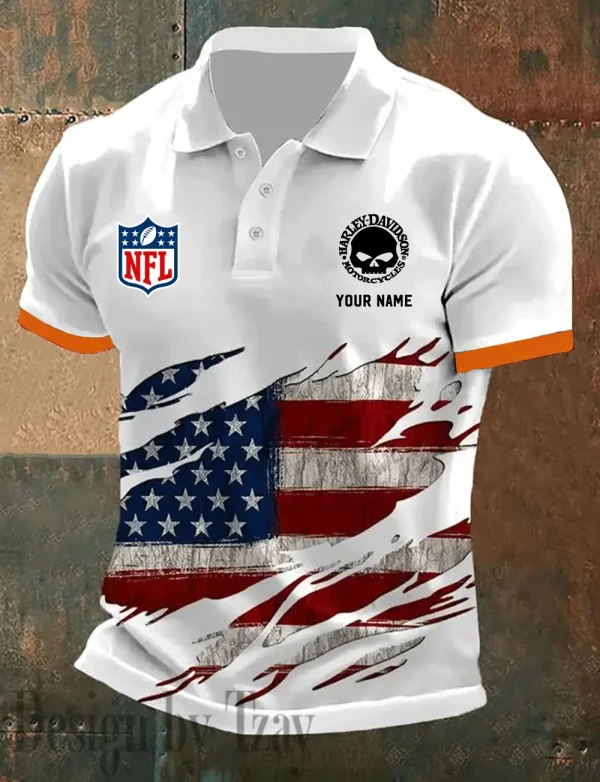 Harley Davidson Polo T-Shirt New 2025 VDPL047