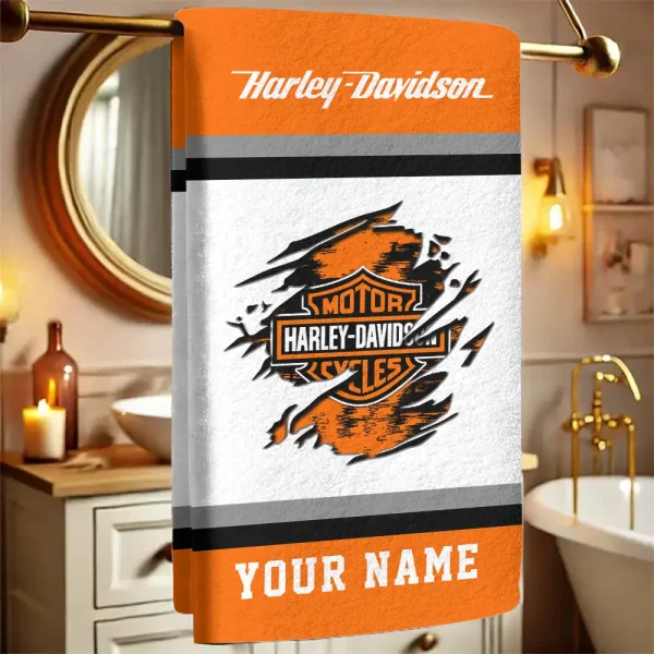 Harley Davidson Bath Towel CBSBATHTOWEL001