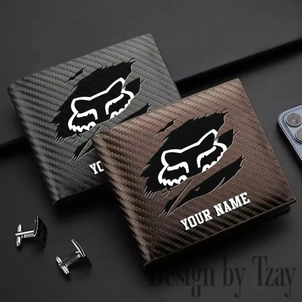 Fox Racing Card Holder License Money Bag Carbon Wallet New 2025 CBSCWCHL002 - Image 2