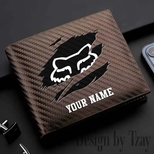 Fox Racing Card Holder License Money Bag Carbon Wallet New 2025 CBSCWCHL002 - Image 3