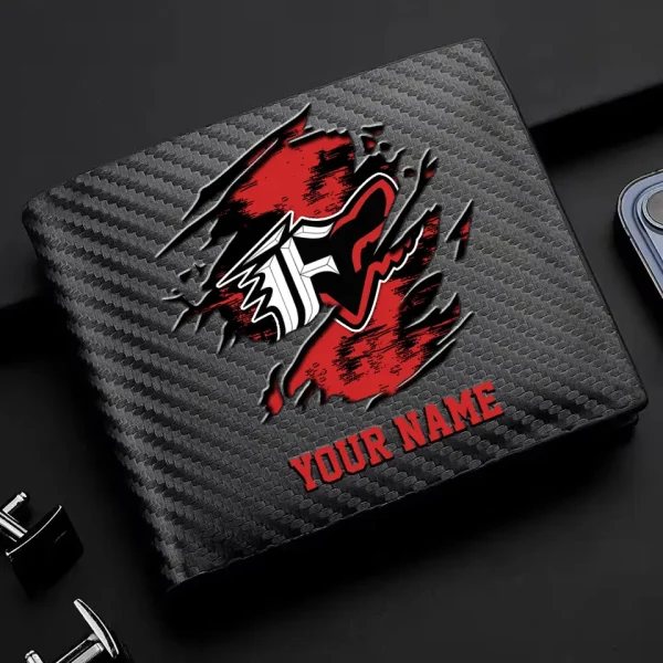 Fox Racing Card Holder License Money Bag Carbon Wallet New 2025 CBSCWCHL003 - Image 3