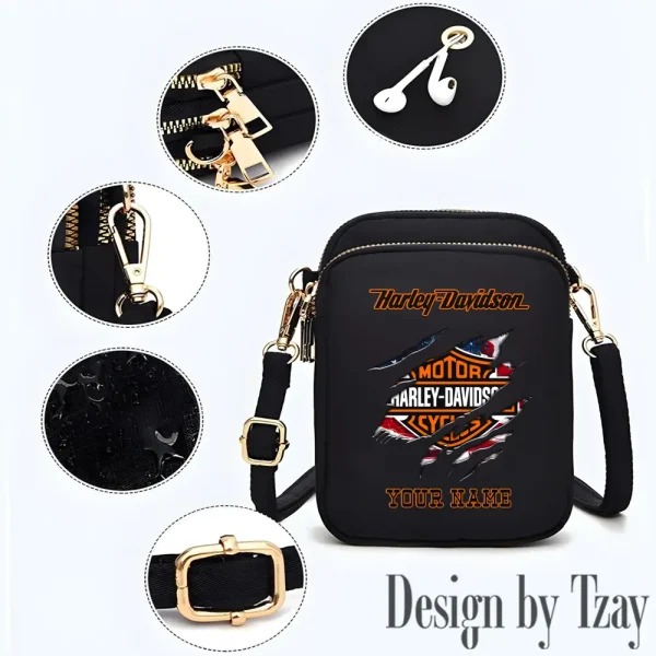 Harley Davidson Travel Bag Crossbody Sling Pack For Sports CBSTBCP014 - Image 3