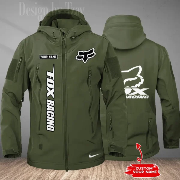 Foxing Racing Men's Soft Shell Hiking Camping Windproof Warm Jacket CBSMSSHCJ001