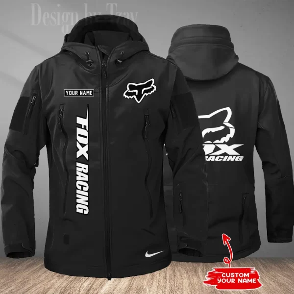 Foxing Racing Men's Soft Shell Hiking Camping Windproof Warm Jacket CBSMSSHCJ001 - Image 4