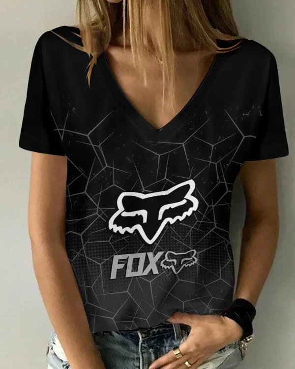 Fox Racing Women's Swinging V-Neck Short Sleeve CBSWSVS063
