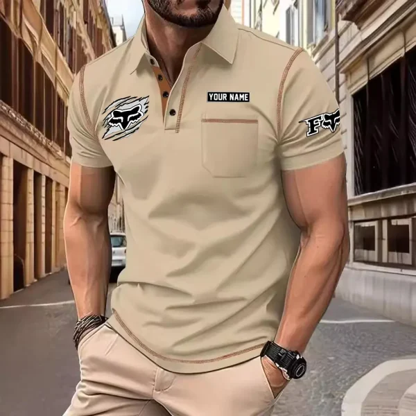 Fox Racing Men's Short Sleeve Polo Shirt CSBCPSSMS007 - Image 4