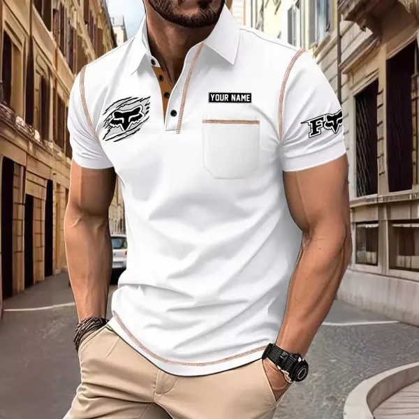 Fox Racing Men's Short Sleeve Polo Shirt CSBCPSSMS007 - Image 5