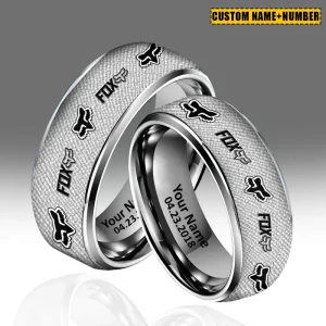 Fox Racing Metal Rings Fashion For Gift CBSMRFFG001