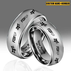 Fox Racing Metal Rings Fashion For Gift CBSMRFFG003