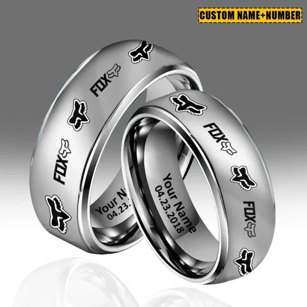 Fox Racing Metal Rings Fashion For Gift CBSMRFFG003