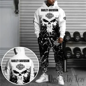 Harley Davidson Hoodie and Pants Set VDHD957