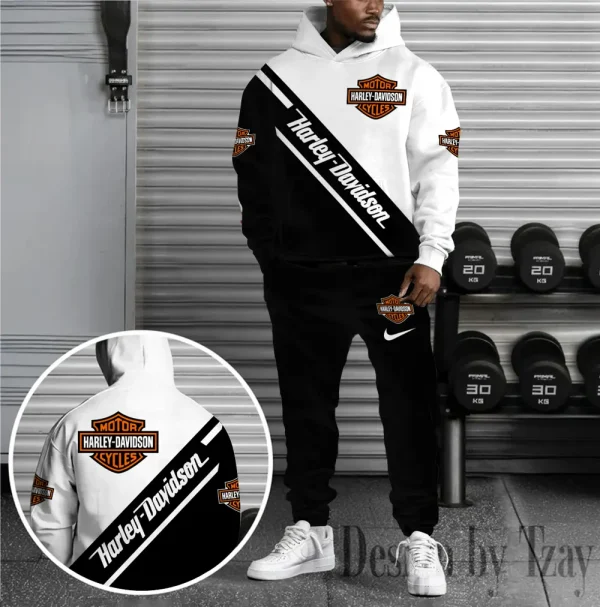 Harley Davidson Hoodie and Pants Set VDHD960
